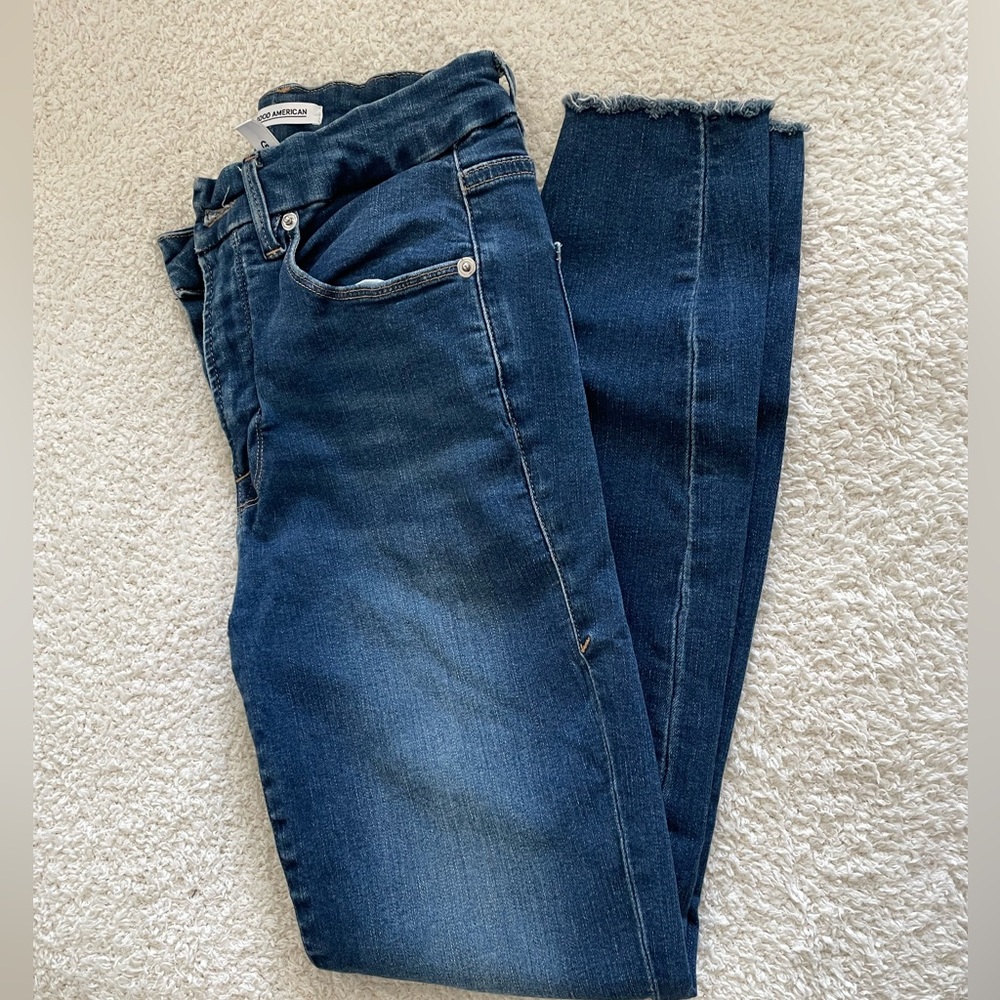 Good American Size 4 skinny jeans